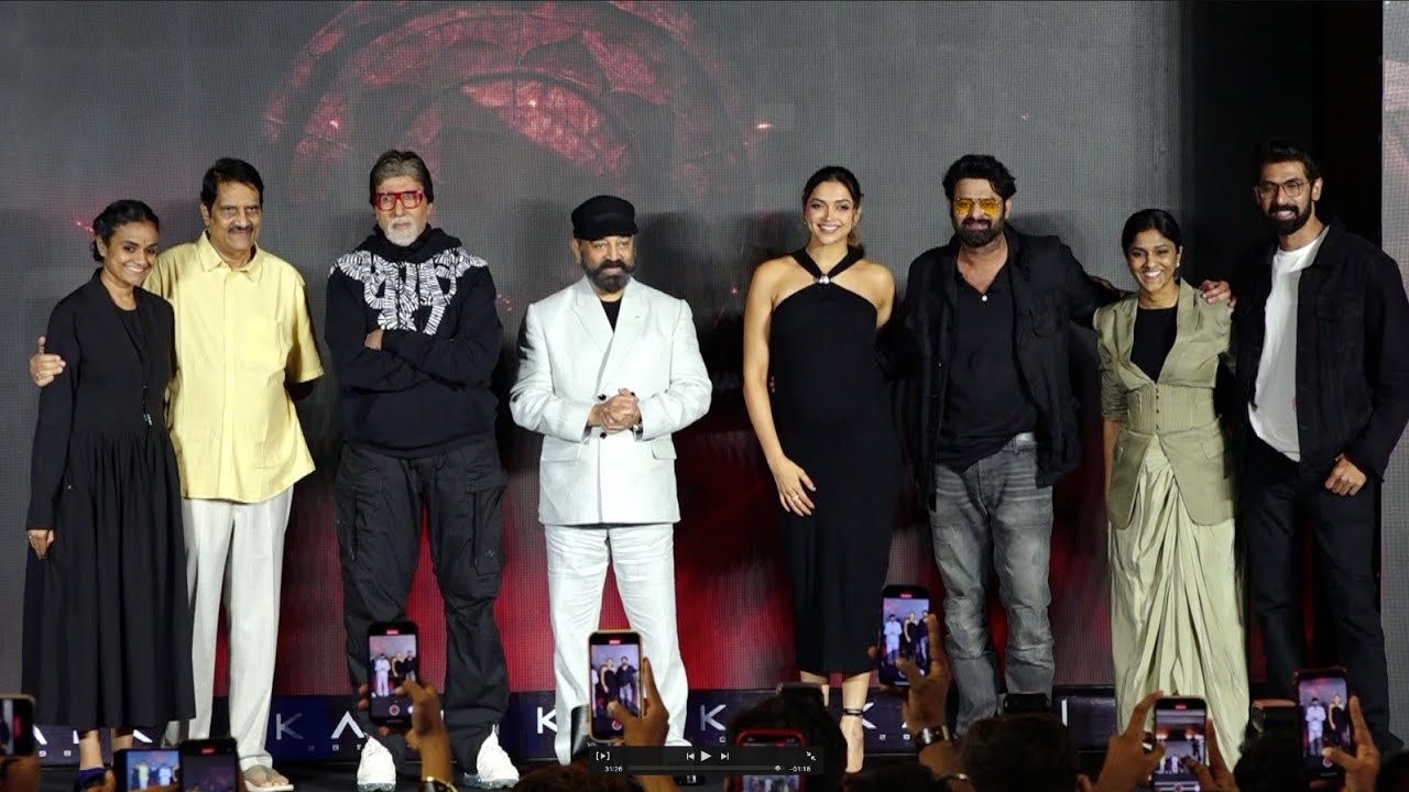 BLOCKBUSTER! Press conference of Kalki 2898 AD | Prabhas | Deepika Padukone | Amitabh Bachchan