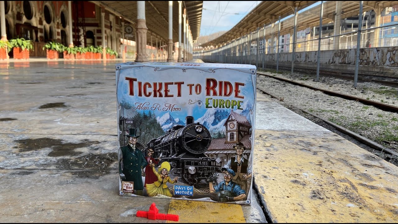 Ticket To Ride Europe Kutu Oyunu Tanıtımı