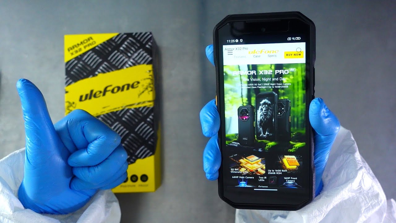 ulefone x32 PRO 5G best budget rugged smart phone 2025