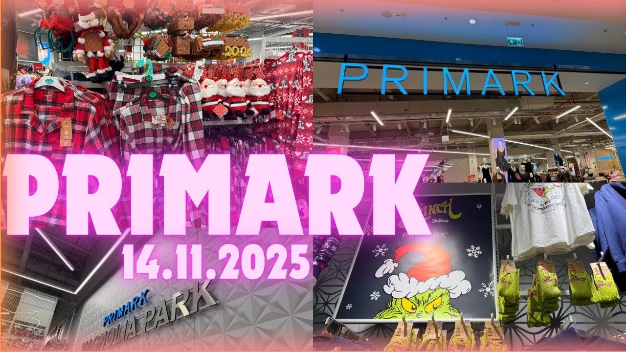 Dzisiaj zakupy Primark 14.11.2025 Świąteczny Klimat 