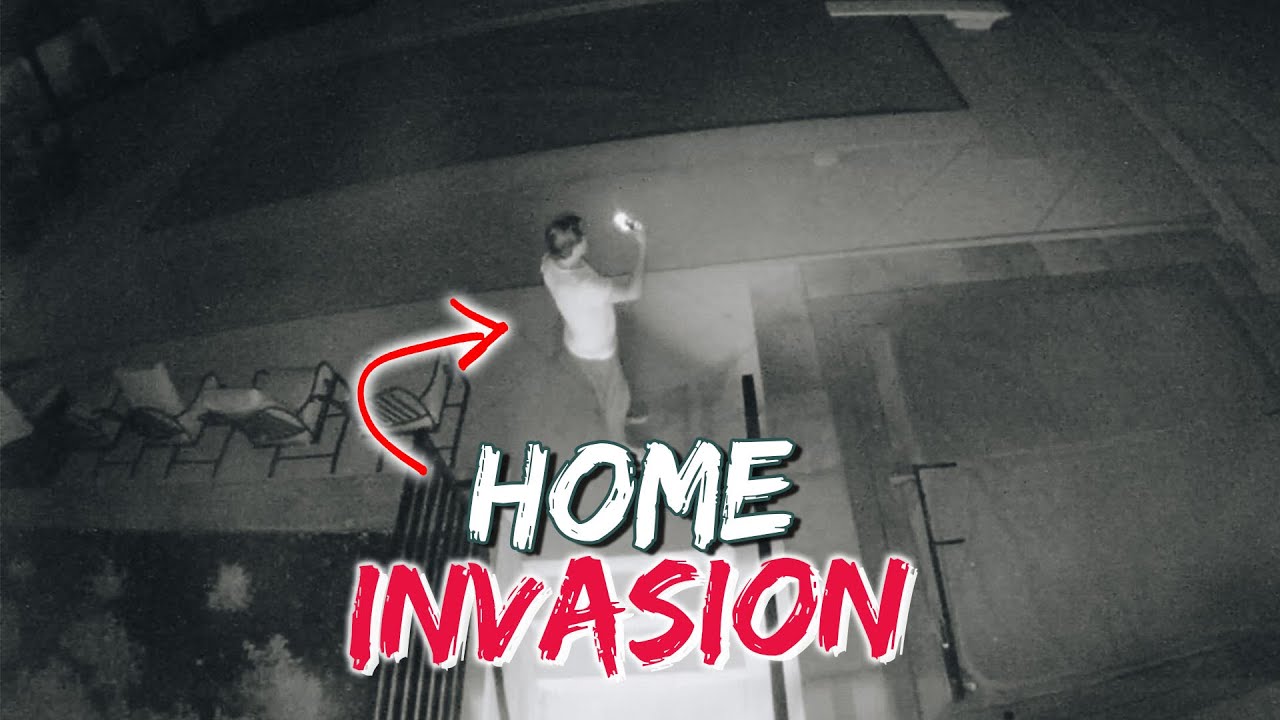 INTRUDER INVADED OUR HOME | *CAUGHT ON CAMERA*
