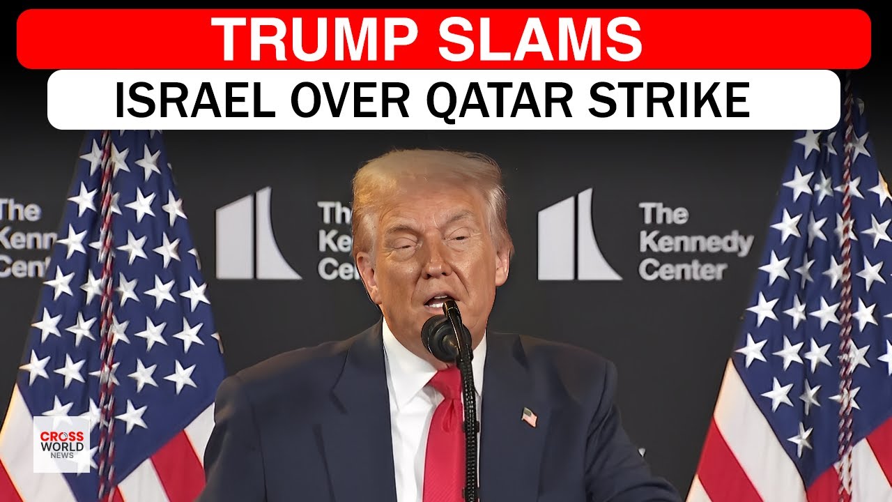 BREAKING NEWS: Trump Blasts Israel Over Qatar Strike, White House Sparks Outrage