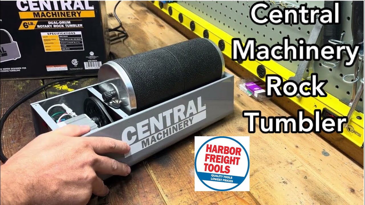 Обзор камнедробилки Central Machinery