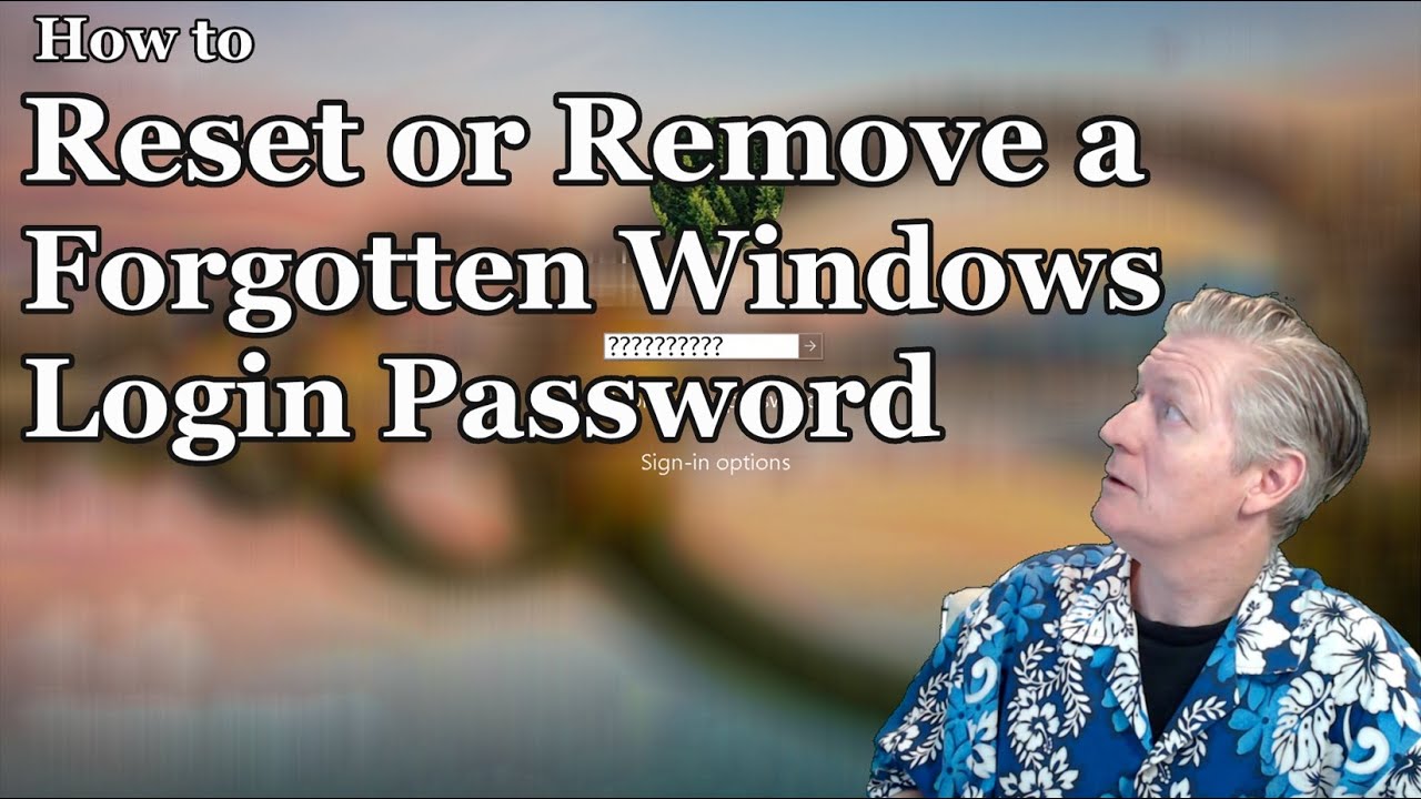 How to Break Administrator Password in Windows without login? 100% Success with pass4win