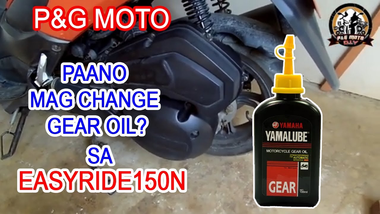 Change gear oil Easyride 150N