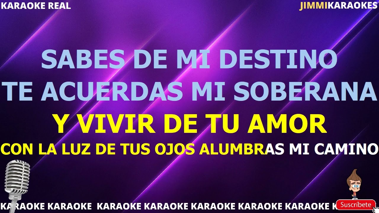 Bella Soberana KARAOKE PISTA Sabor Latino