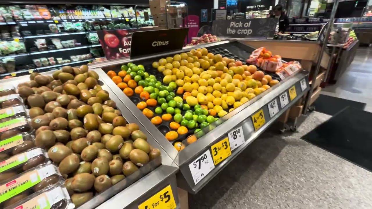 Grocery shopping kri aaj  #australia 