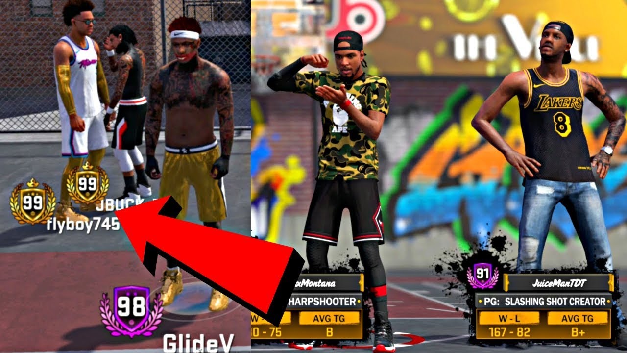 NBA 2K18 MyPARK - TWO 99 OVERALLS PULLED UP ON US! STAX AND JUICEMAN TAKING OVER THE PARK AGAIN!