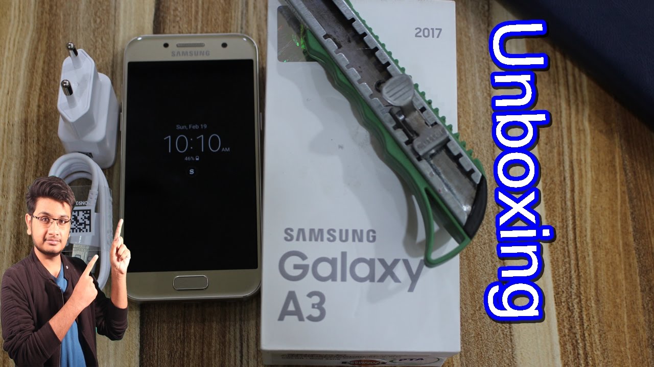 Samsung Galaxy A3 2017 Unboxing | Mr Churra Returns