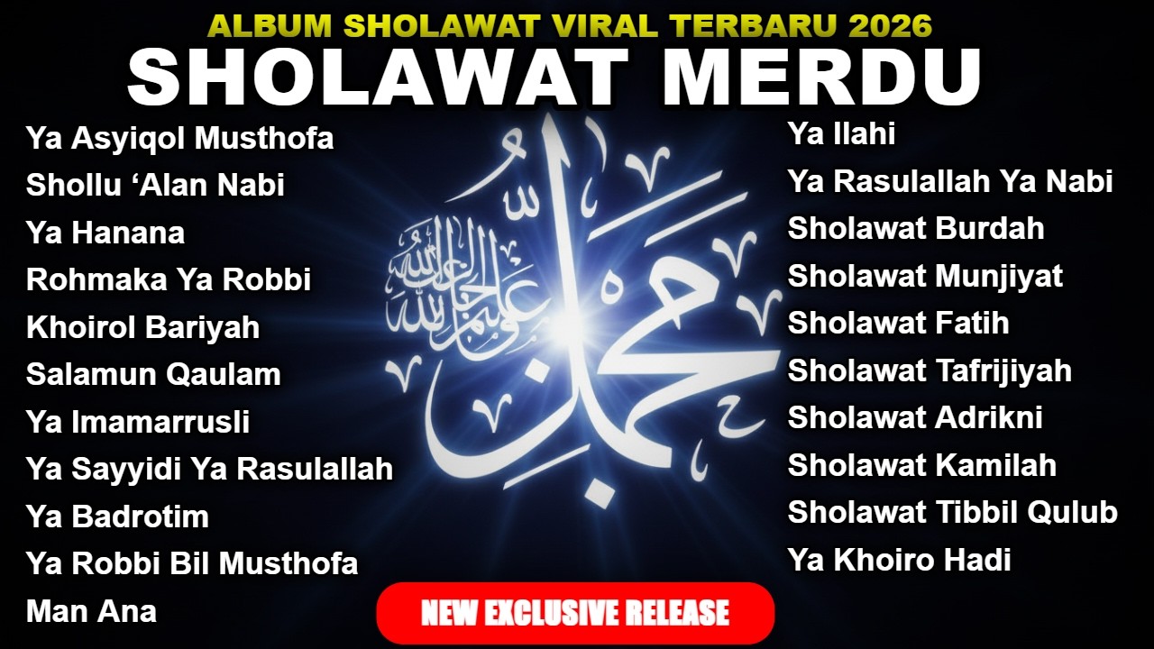 SHOLAWAT NABI POPULER ✨ SHOLAWAT JIBRIL REZEKI, BUSYRO & NARIYAH DALAM VIRAL 2025 🌙