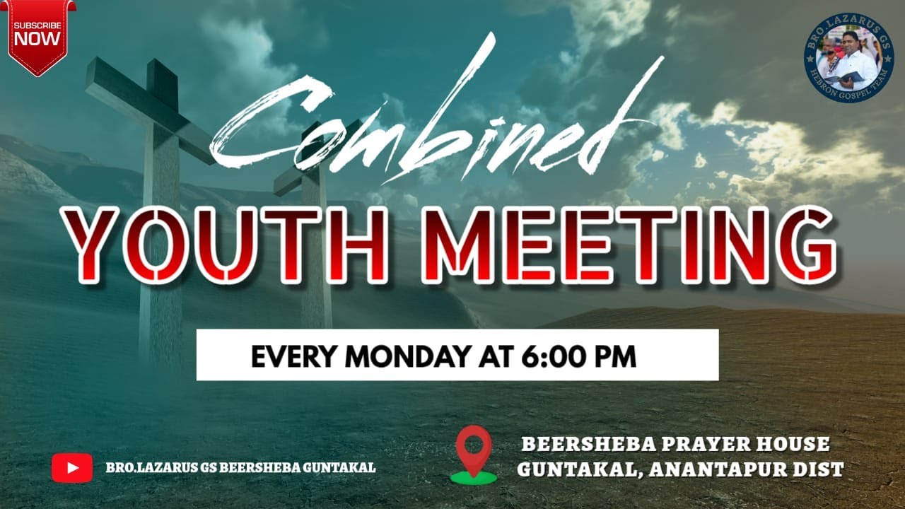 YOUTH MEETING || 23/02/2026 || Bro Issac || Beersheba Prayer House || Guntakal ||