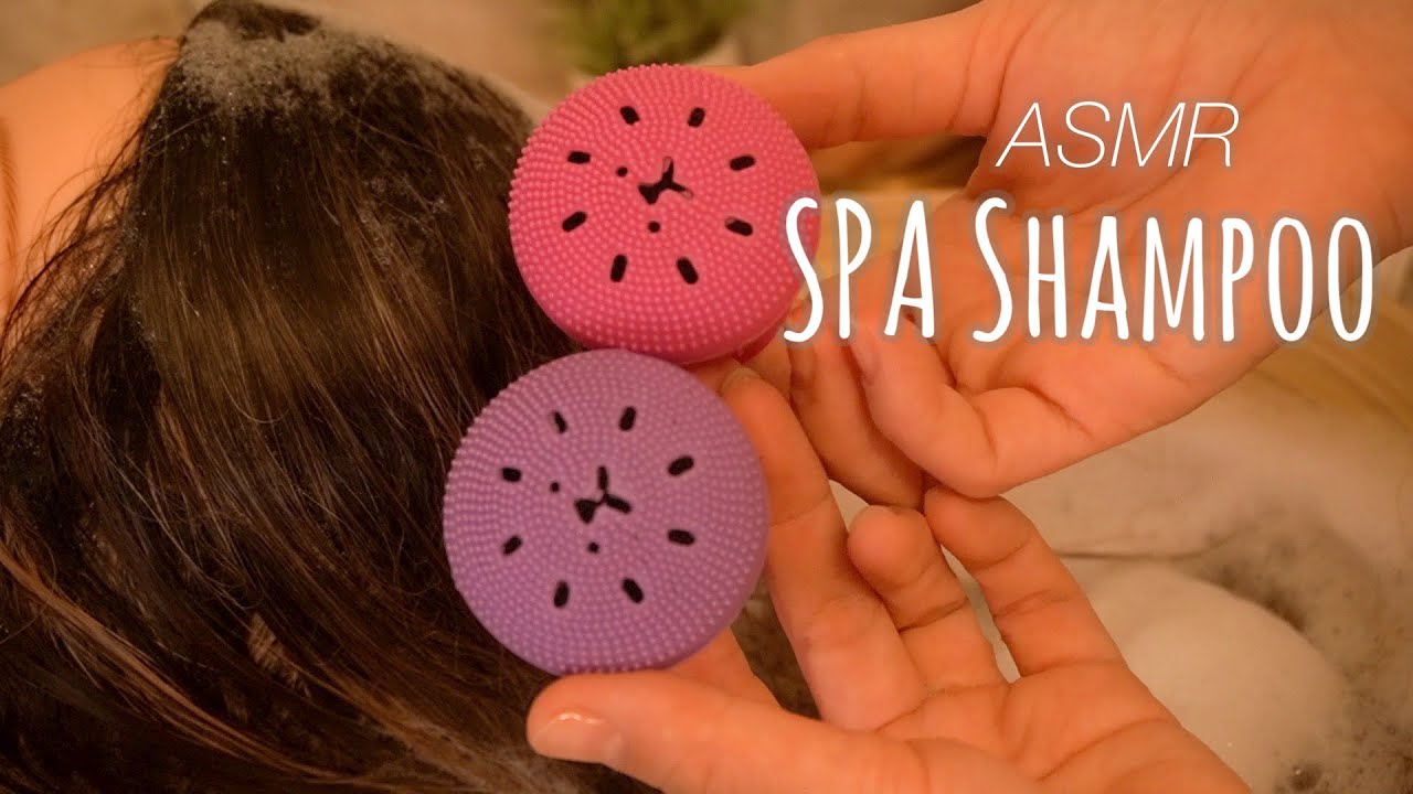 [ASMR] SPA Shampoo & Scalp treatment 🧖‍♀️ | No talking, layered sounds