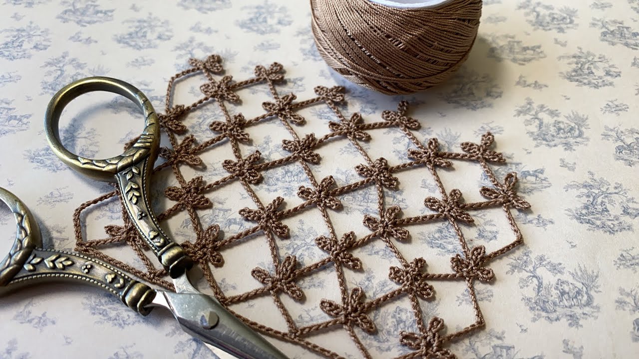 7-th ground, p. 31. Masterpieces of Irish crochet lace.