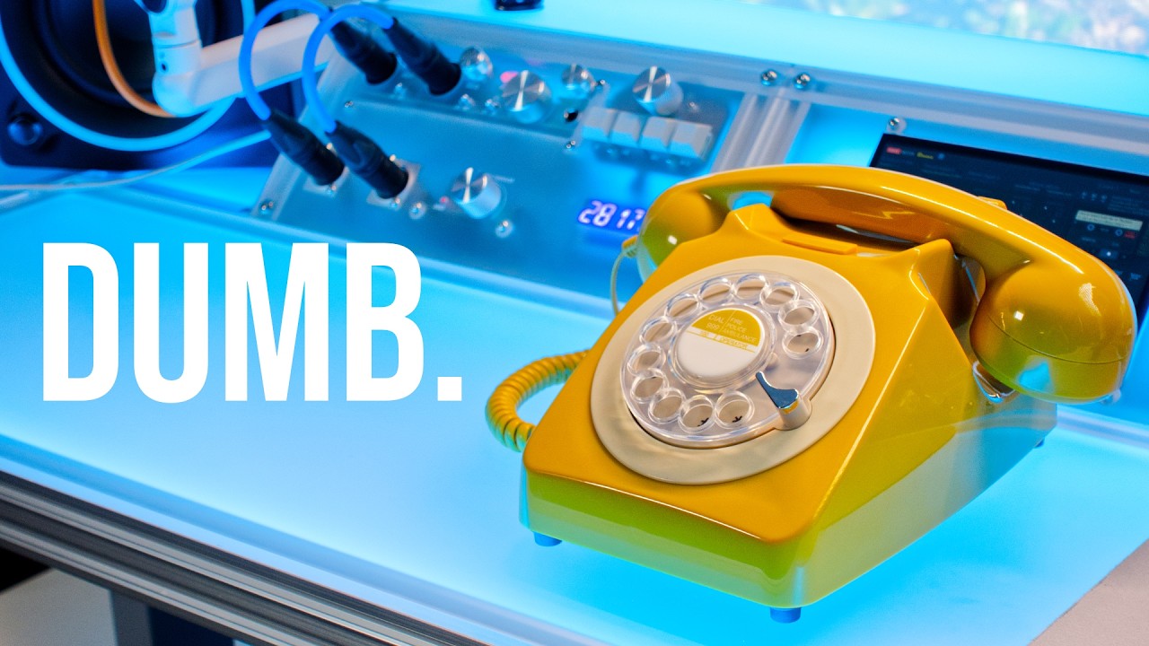 Превращаю свой смартфон в самый глупый телефон.