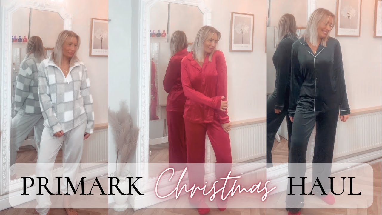PRIMARK CHRISTMAS HAUL: САМЫЕ УДОБНЫЕ ПИЖАМИ И ОДЕЖДОЙ ДЛЯ ДОМА
