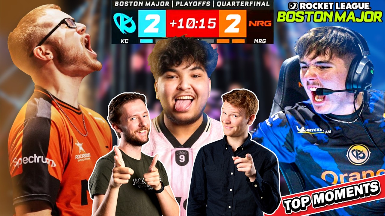 RLCS Boston Major 10 BEST Moments 🏆