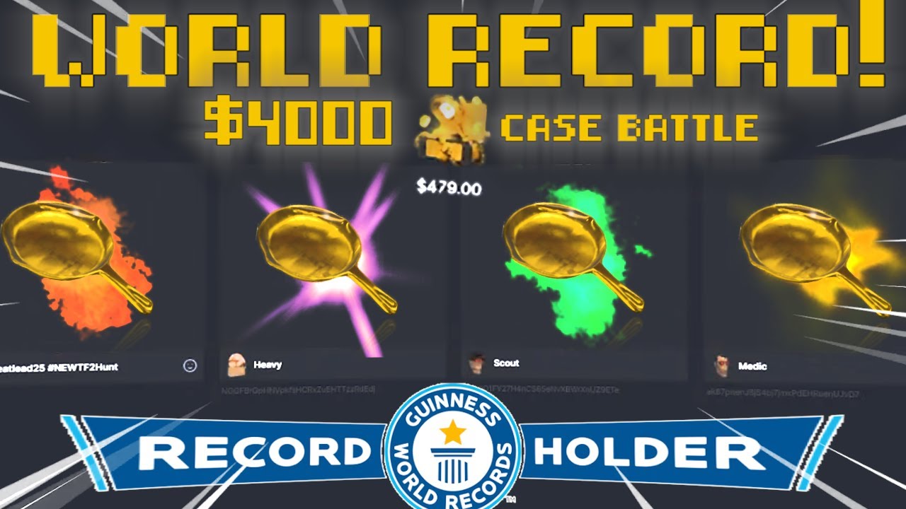 OPENING EVERY TF2 CASE ON DATDROP!!!  (WR 2023)