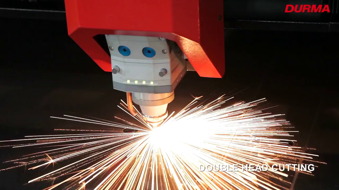 DURMA HD-F 10025 Fiber Laser Dual cutting head