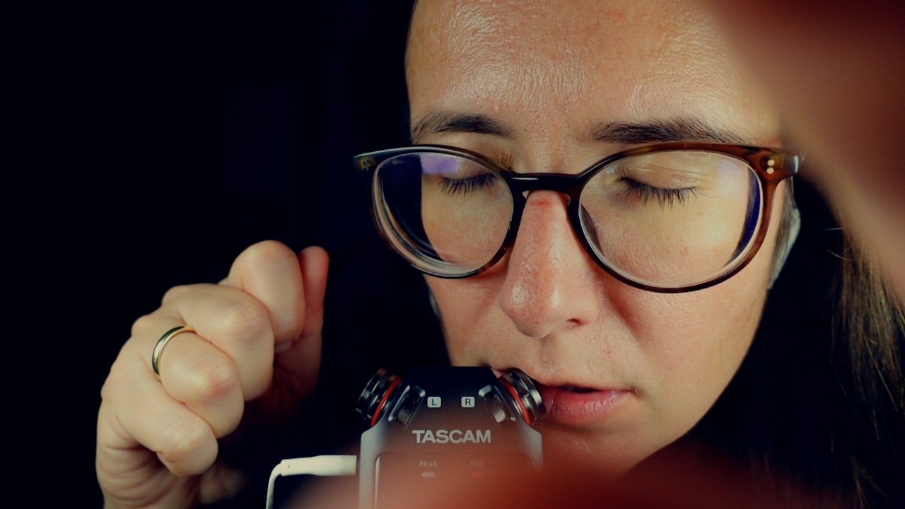 ASMR slow and gentle mouth sounds