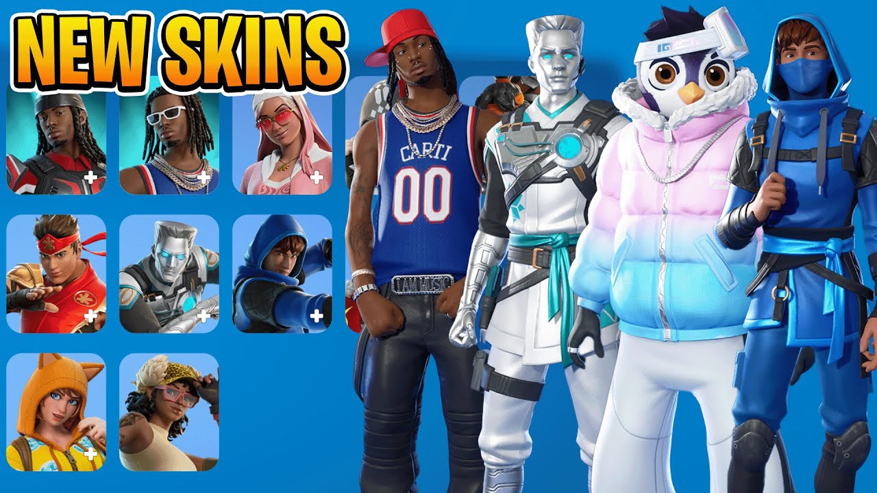NEW FORTNITE UPDATE (Playboi Carti, Ninjago, Winterfest)