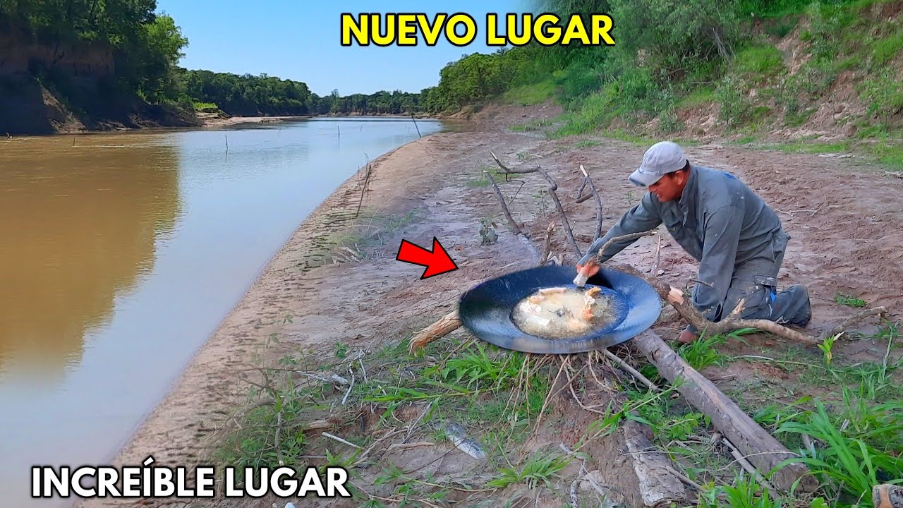 MIRÁ LO QUE SALIÓ EN ESTE LUGAR Pesca Artesanal En Chaco San martin