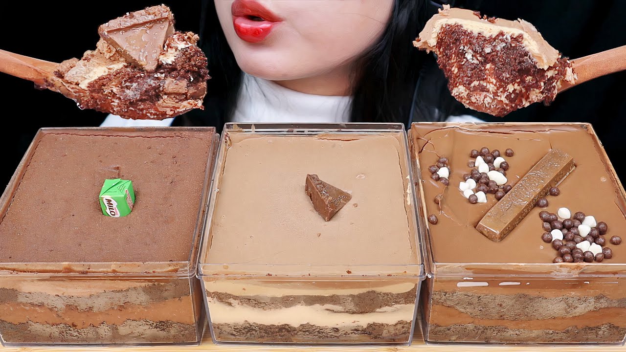 ASMR BITTERSWEET BY NAJLA DESSERT BOX, MILO DESSERT, KITKAT BELGIUM DESSERT, TOBLERONE DESSERT BOX