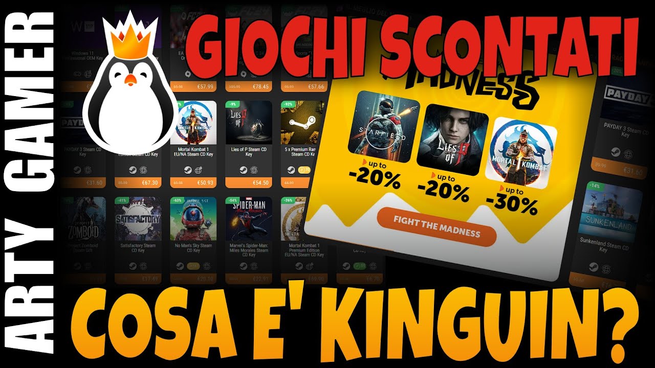 Come acquistare giochi scontati su Kinguin