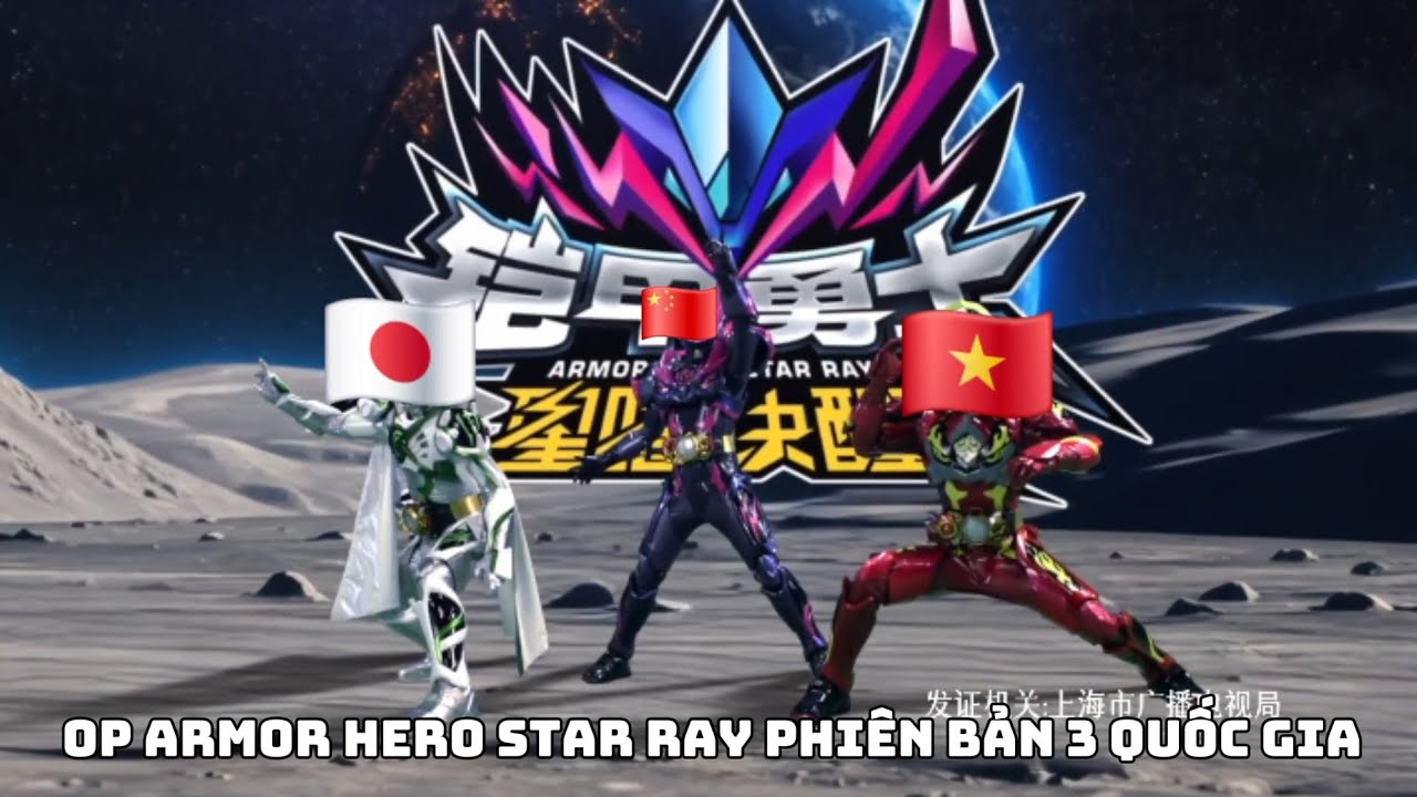 op armor hero nhưng 3 quốc gia,(nhật,trung,việt nam)