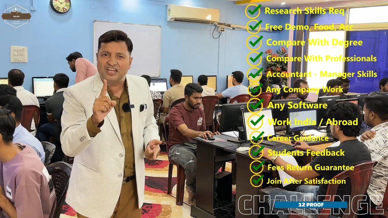 12 CHALLENGE & PROOF | INDIA’S Best Finance & Accounting Course | 100% Money Back Guarantee !