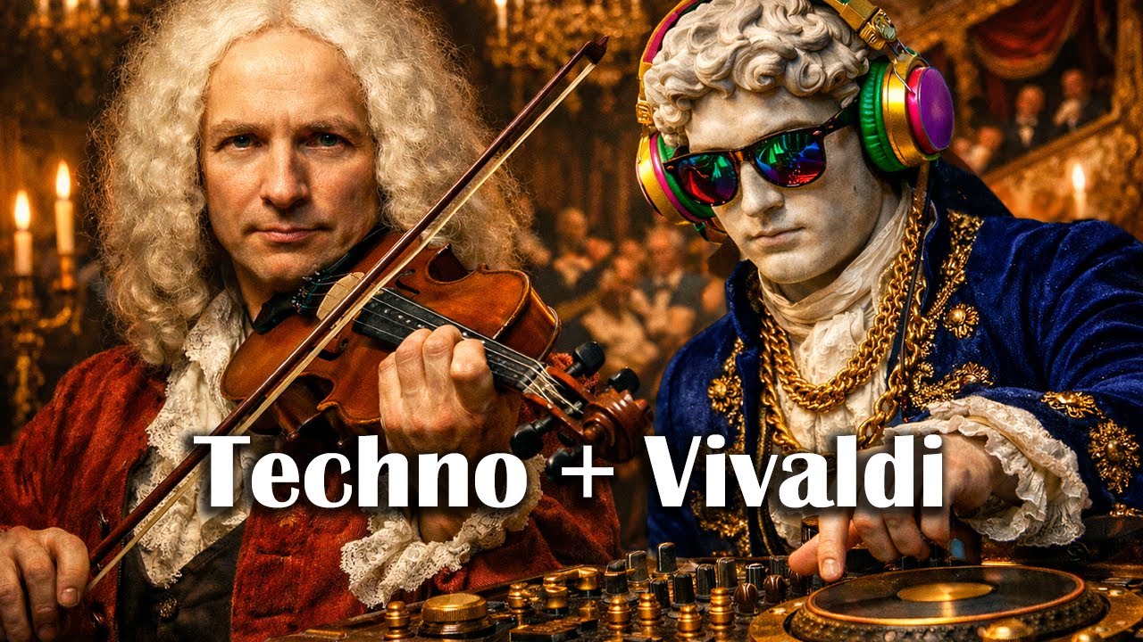 Minimal & Melodic Baroque Techno | What If Vivaldi Made Techno?