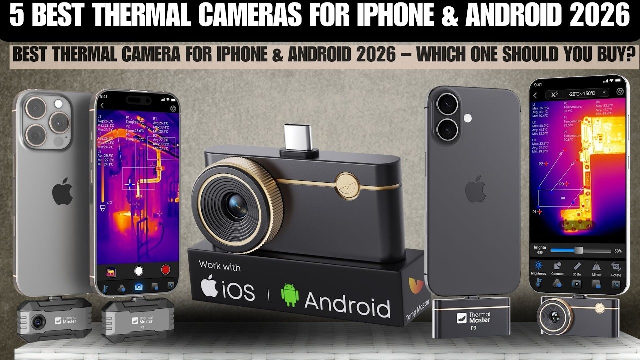 Best Thermal Camera for iPhone & Android 2026 – Which One Should You Buy?