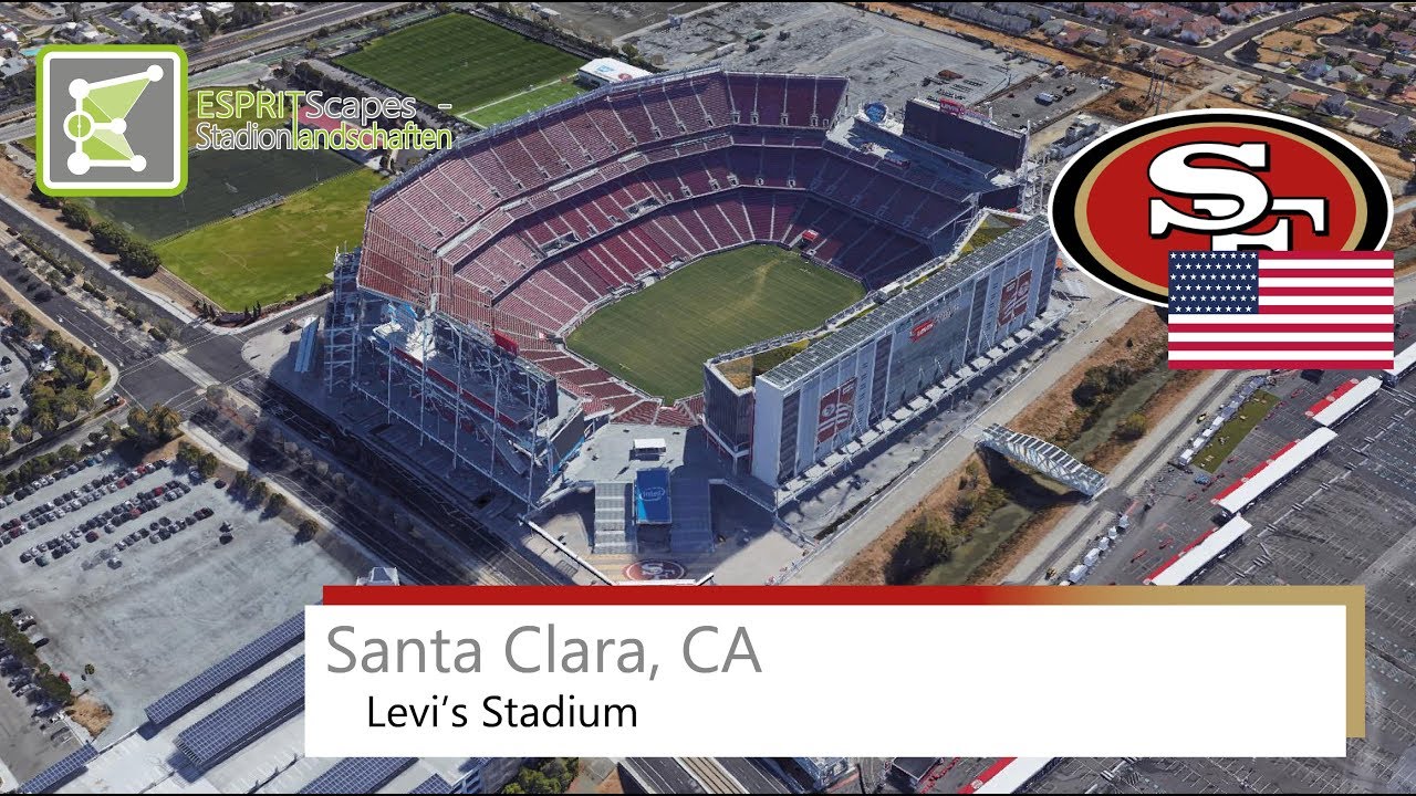 Levi&rsquo;s Stadium (Santa Clara) | San Francisco 49ers | Google Earth | 2015