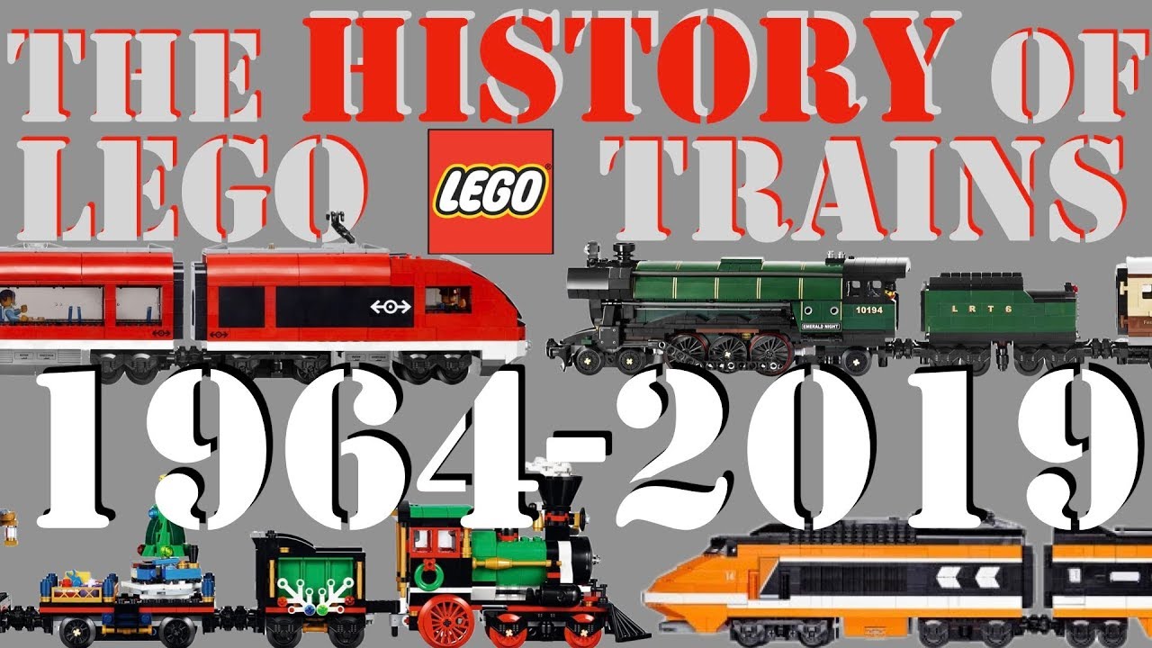 ИСТОРИЯ Lego Trains 1964 - 2018: Эволюция Lego Trains