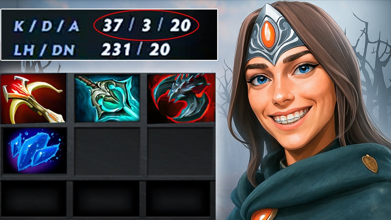 Mirana Carry Literally COOKS with Daedalus + Disperser – 37 Kills🔥