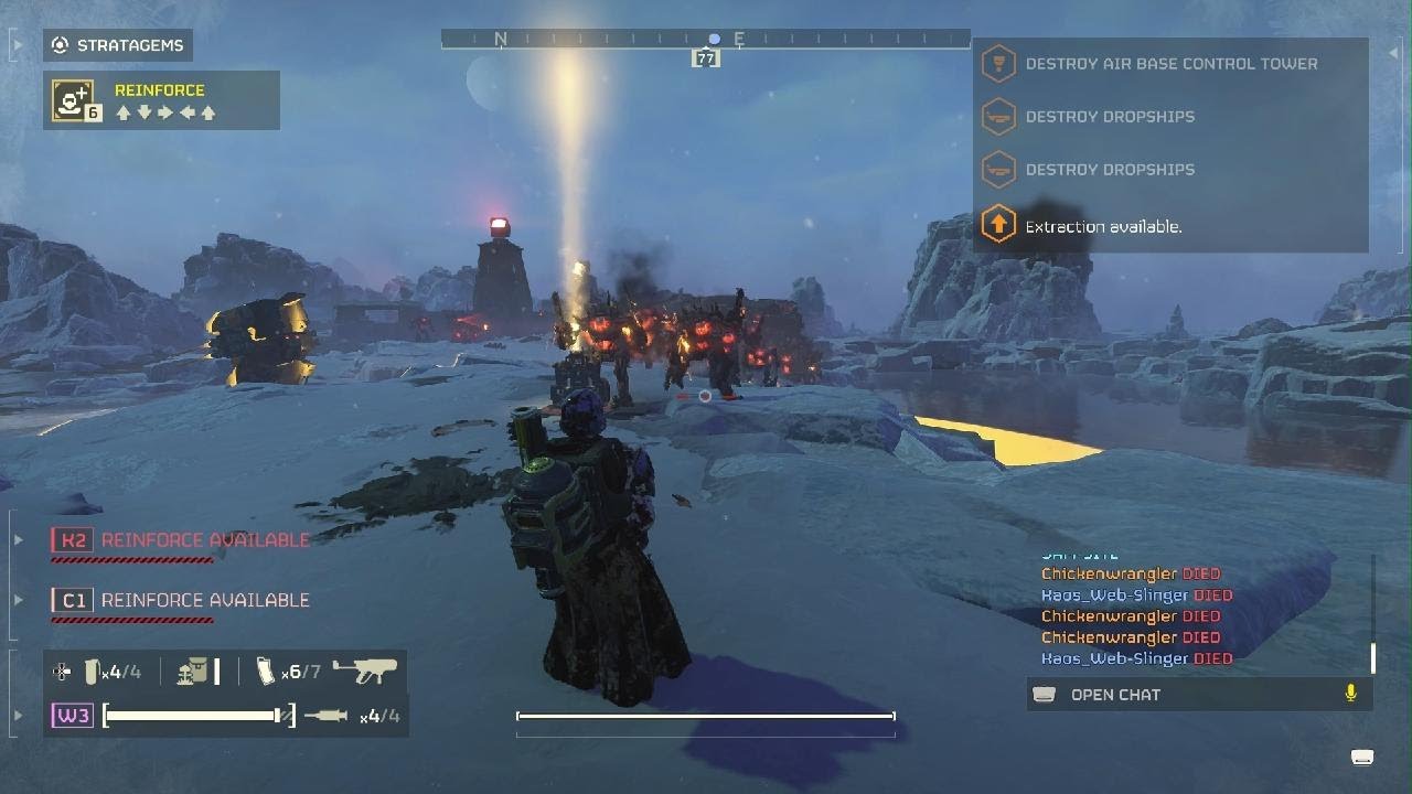 HELLDIVERS 2 witnessing a nobel sacrifice