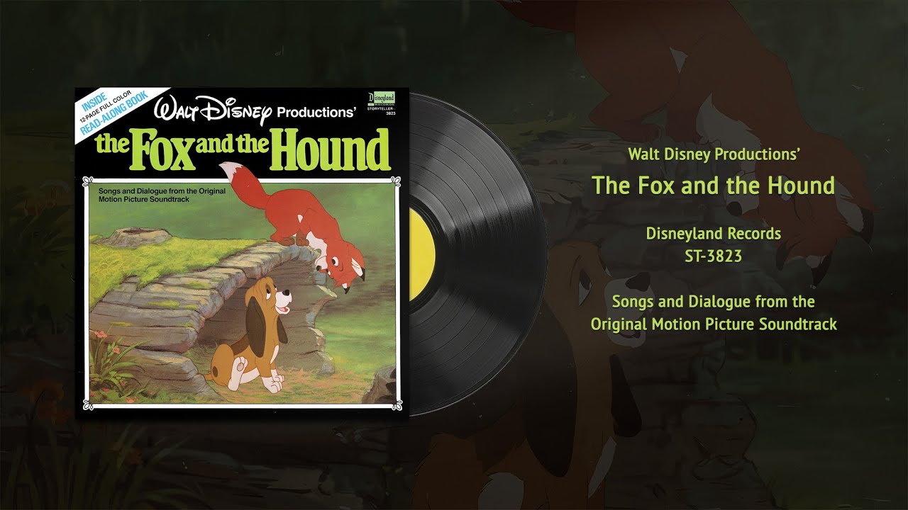 Walt Disney's The Fox and the Hound Story & Songs (ST-3823) | Vintage Disney Vinyl Restored