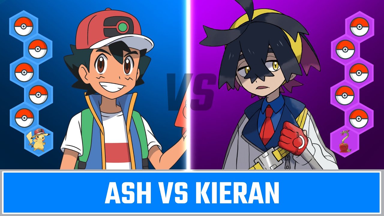Champion Pokemon Battle: Ash vs Kieran