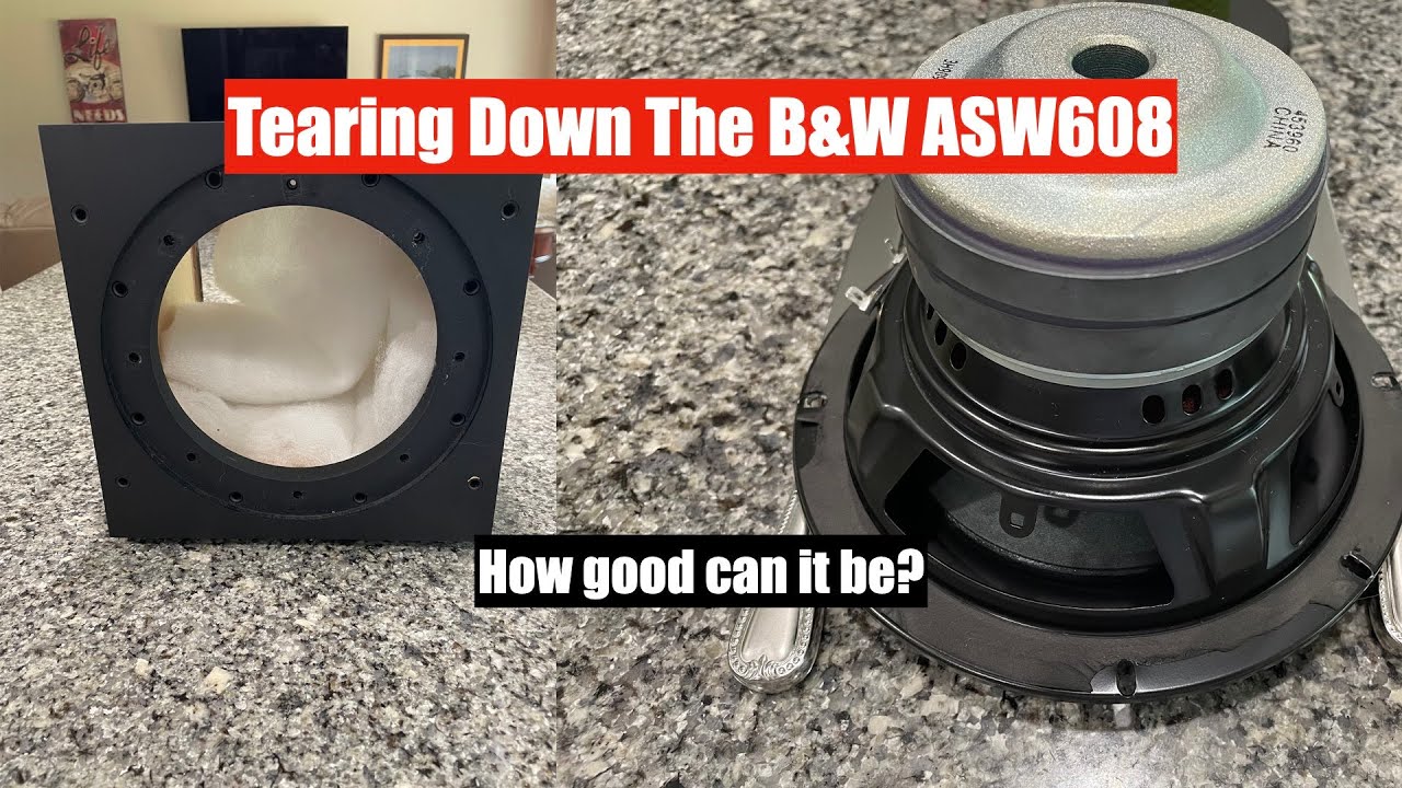 Взгляд изнутри на сабвуфер Bowers & Wilkins ASW608