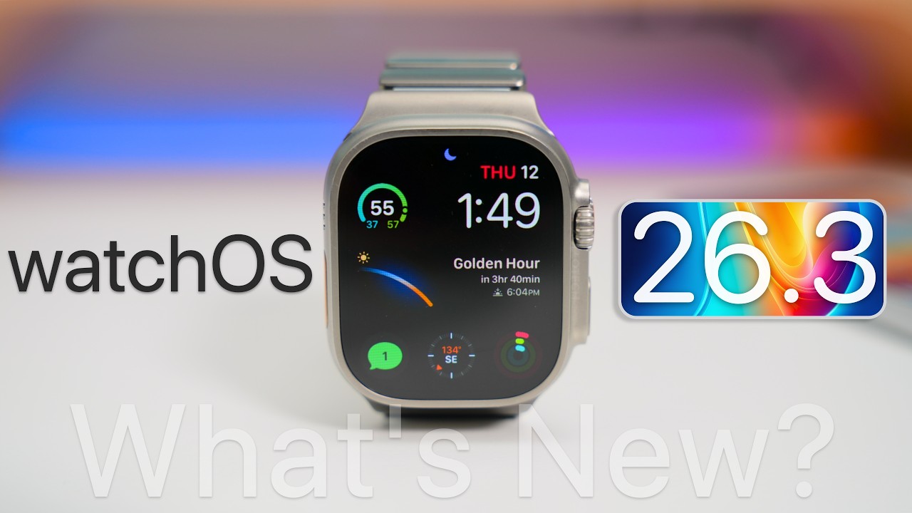 watchOS 26.3 is Out! - What's New?