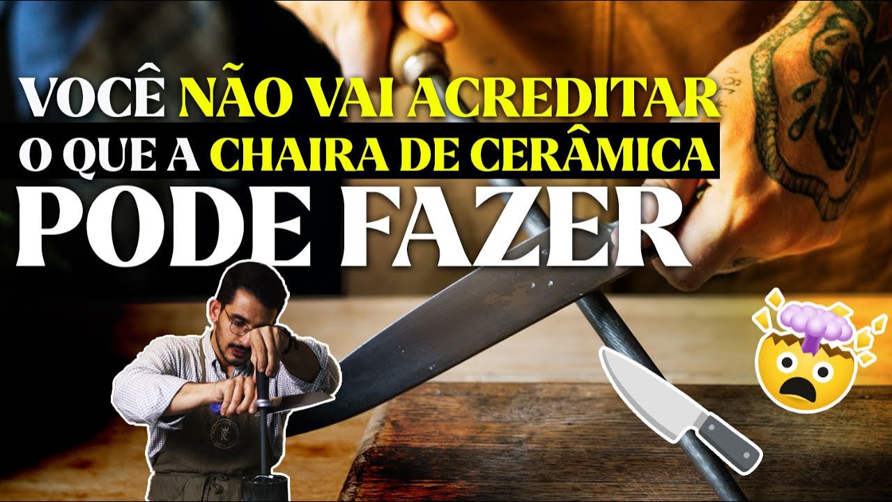 A CHAIRA PERFEITA que você PRECISA no seu KIT de AFIAÇÃO