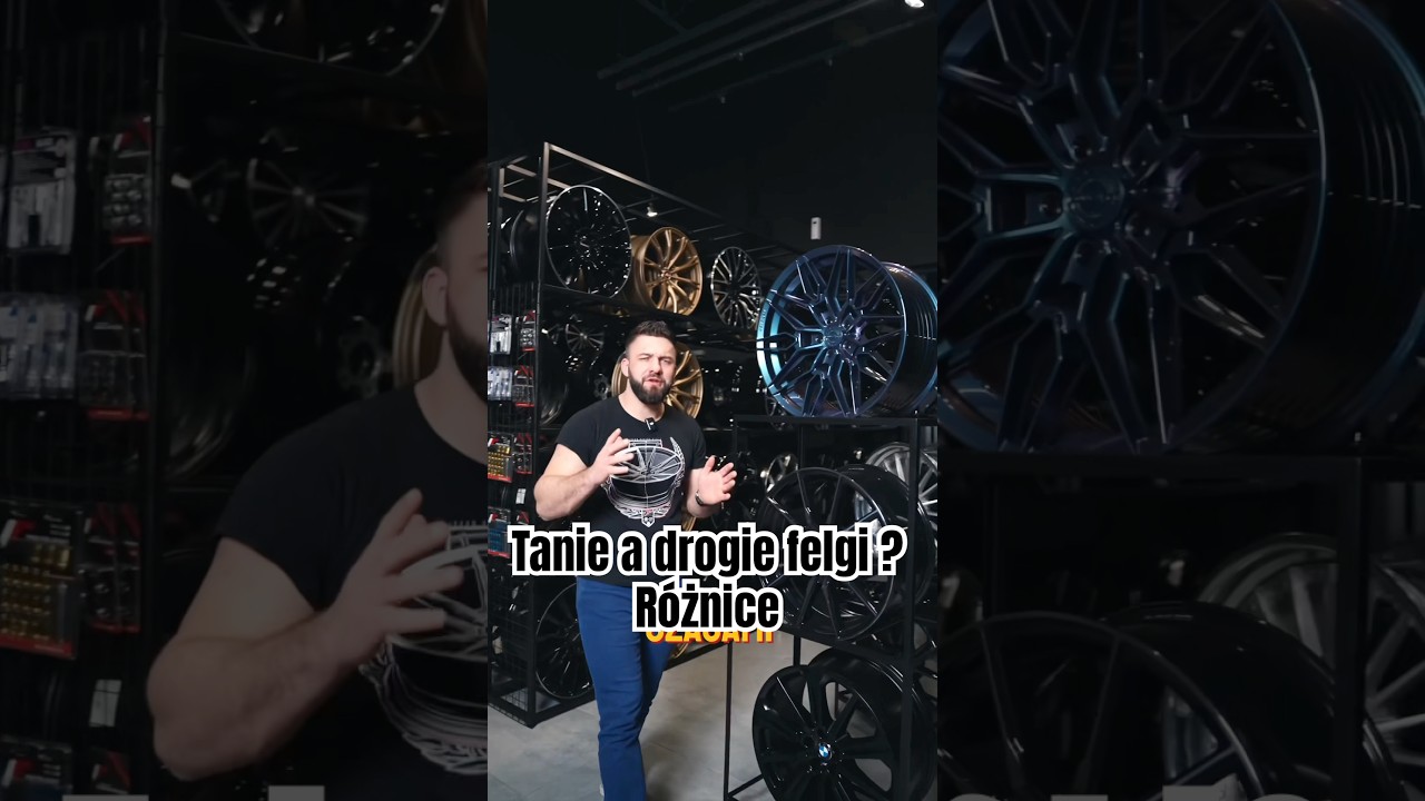 Czym się r&oacute;żnią felgi drogie od tanich ? 🤔#drogiefelgi #taniefelgi #opony #kasa #maciejzalugo