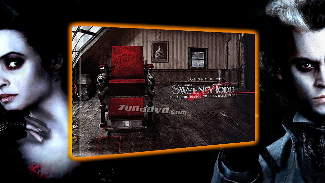 Unboxing Sweeney Todd: El Barbero Diabólico de la Calle Fleet - Edición Horizontal Coleccionista DVD