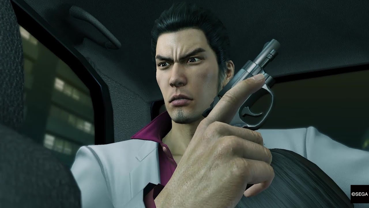 Yakuza Kiwami: Chapter 9 - Car Chase Section (NO DAMAGE) [LEGEND]