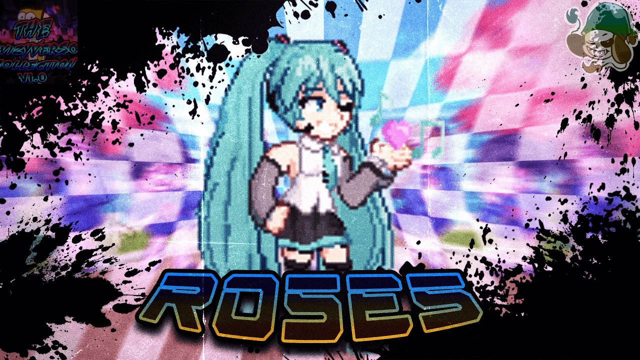 Roses (Miku mix) fanchart by: @M4cookie  The Wizyverso' s Collection V1