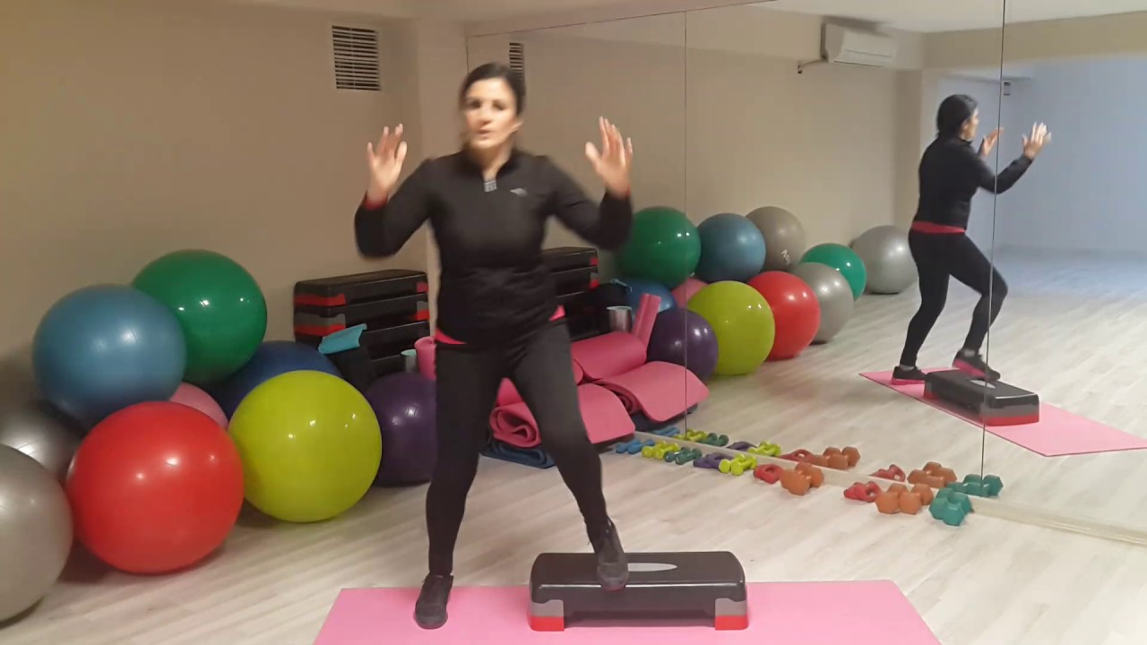 Evde Yapabileceğimiz Step Hareketleri---Step dance video