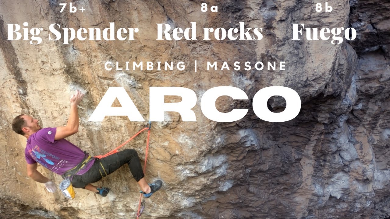 Arco part II || Climbing & failing | Fuego 8b | Red rocks 8a | Big spender 7b+