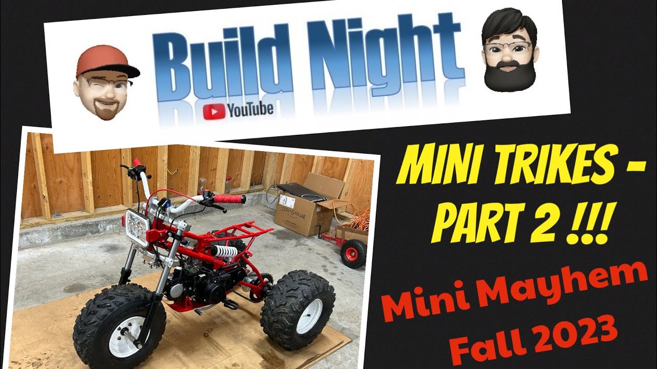 Fall 2023 MINI MAYHEM - MINI TRIKES - (PART 2) !!!  #carsandcameras