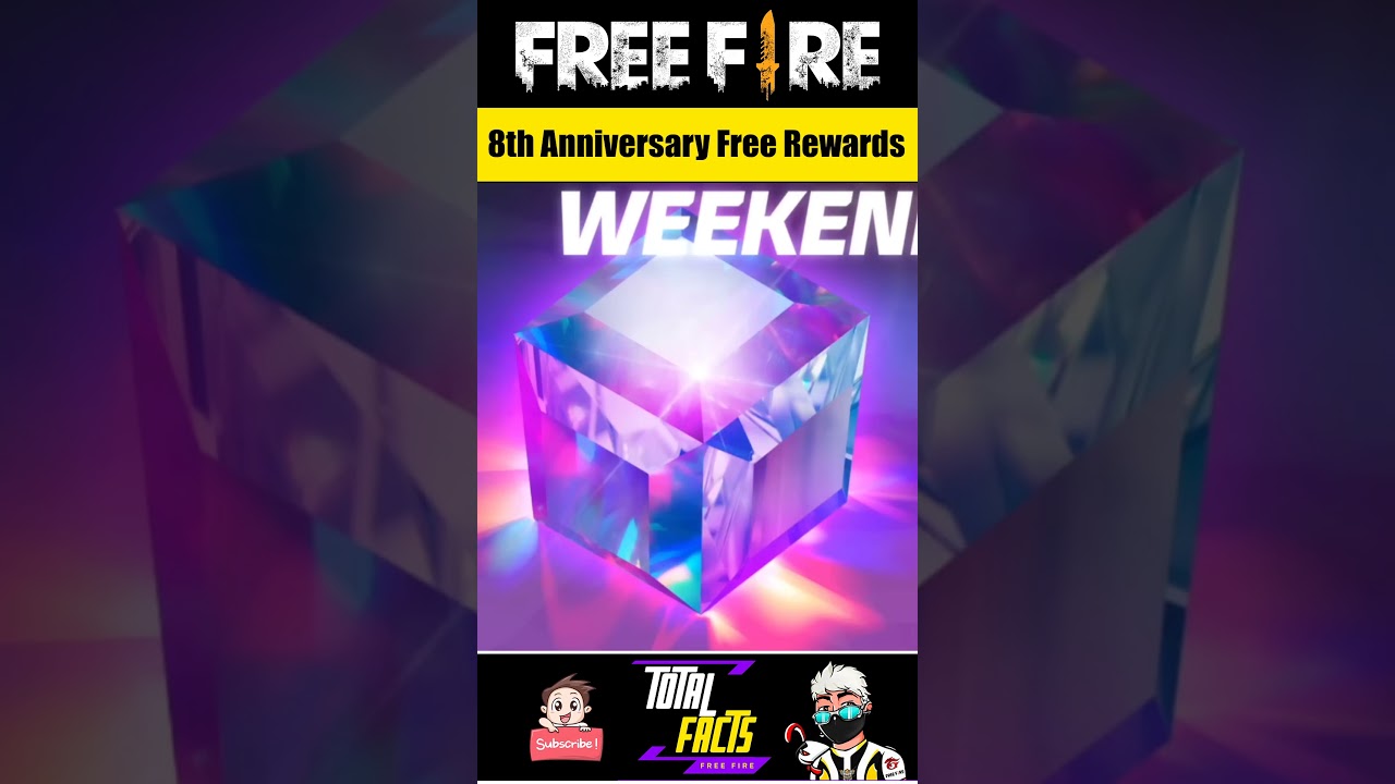 8th Anniversary New Event & All Free Rewards 🤩 Free Fire
