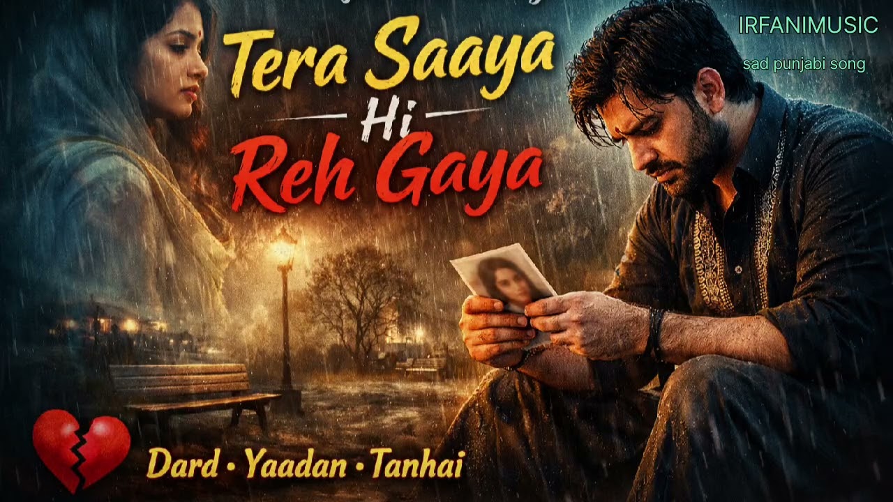Tera Saaya Hi Reh Gaya – Very Sad Punjabi Song | Broken Heart song| 2026 #punjabisong #song #sadsong
