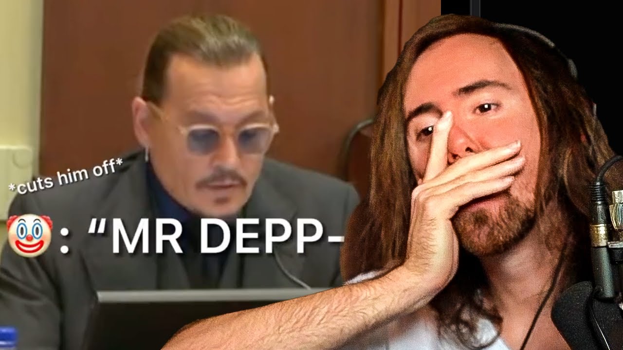 The Best of Johnny Depp Trial... | Asmongold Reacts